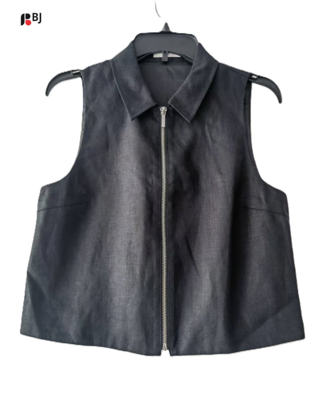 Linen vest